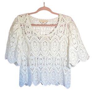 Solitaire Ivory Crochet Pattern sweater